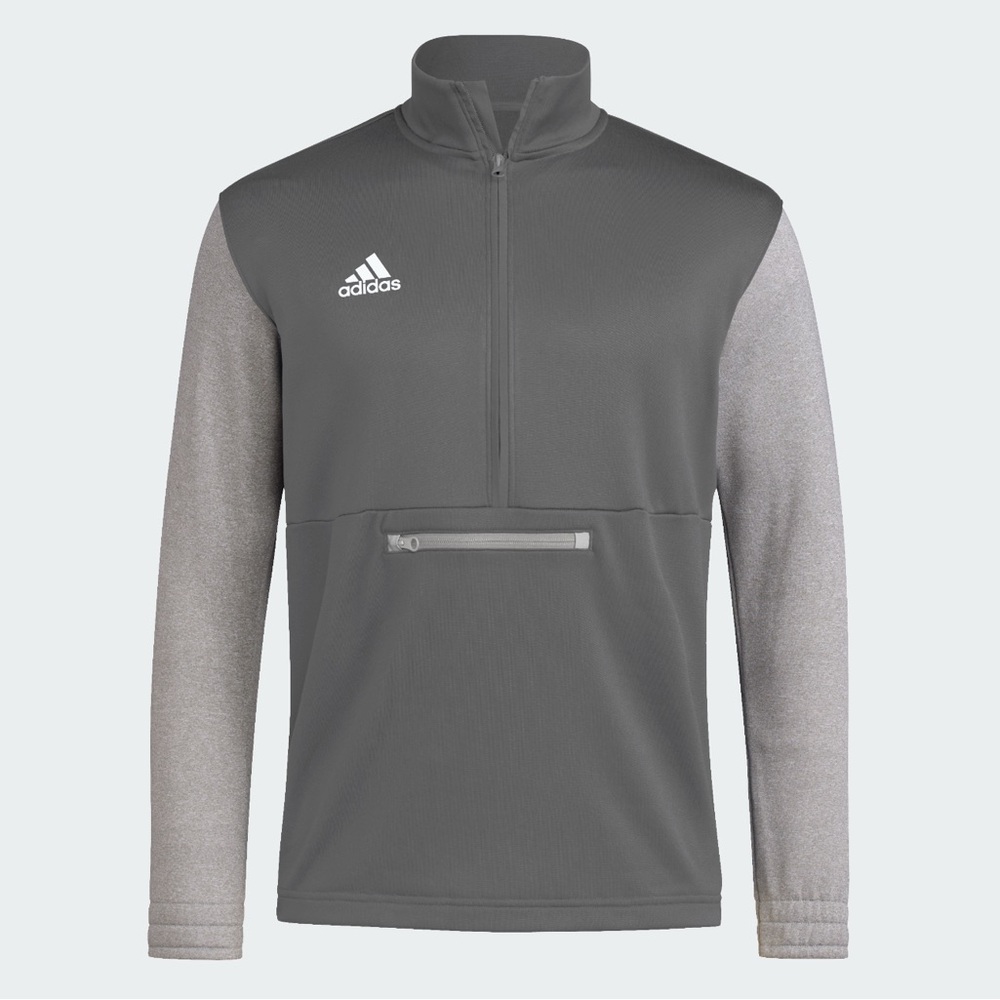 Adidas Men's Two-Tone Gray Performance SweatShirt